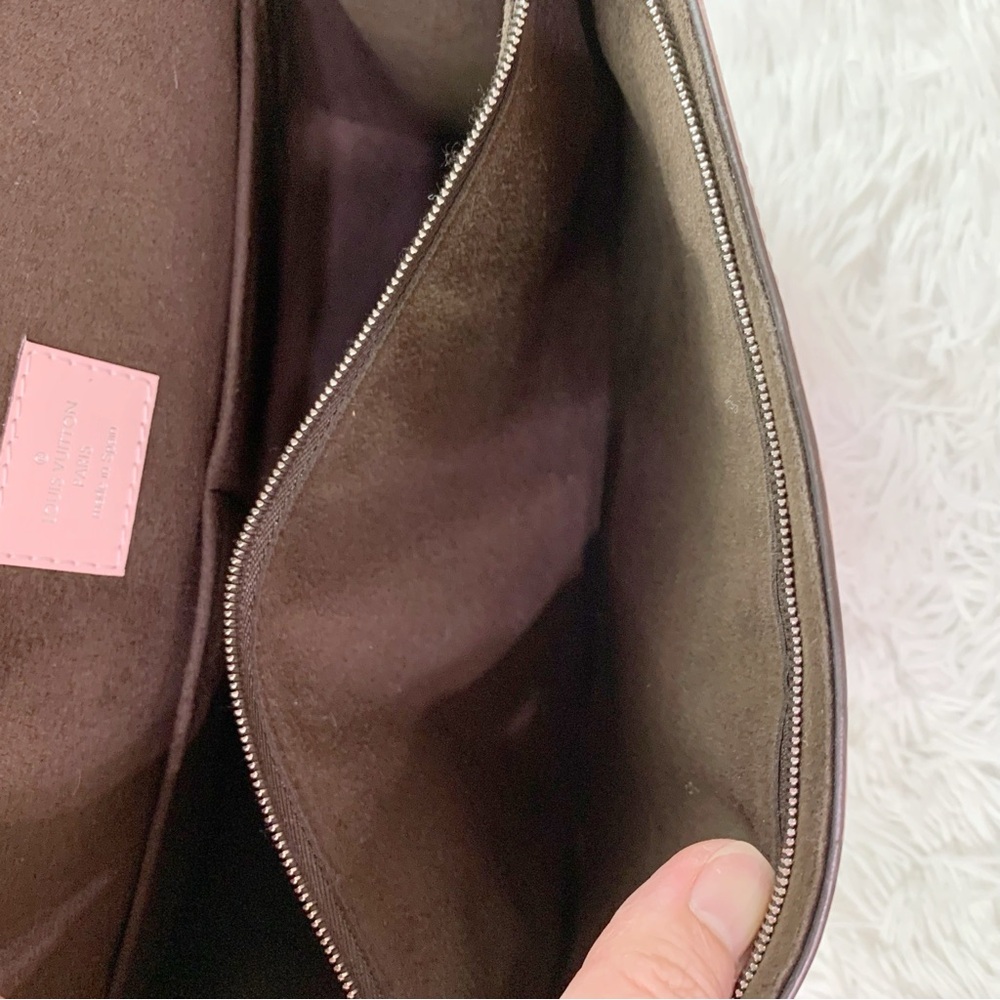 Louis Vuitton Cluny MM Epi Leather Top Handle shoulder Bag Pink Rose Bellarine - Picture 10 of 16